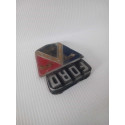 Emblema Capô Ford Custon Tudor Sedan Flathead 1948 A 1951 Preto