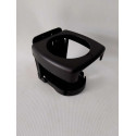 Porta Copos Universal Carro Onibus Trailer Motorhome Preto