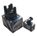 Kit Ignição Fusca Tampa Rotor Bosch Cabos De Vela