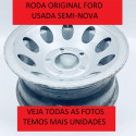 Roda Ford F1000 Super Serie Aro 15 Original Cinza