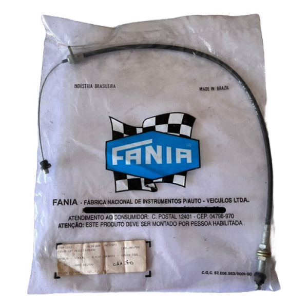 Cabo Acelerador Fania - Opala 4 Cilindros 1988 1989