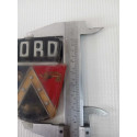 Emblema Capô Ford Custon Tudor Sedan Flathead 1948 A 1951 Preto