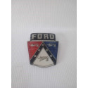 Emblema Capô Ford Custon Tudor Sedan Flathead 1948 A 1951 Preto