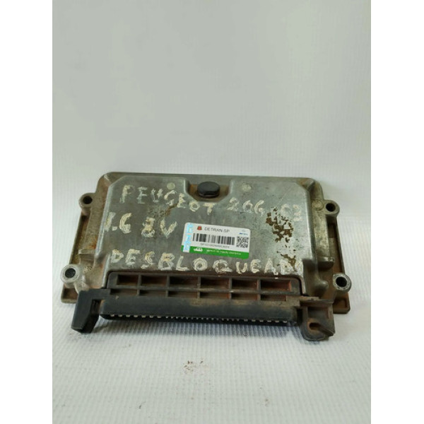 Modulo Injeção Peugeot 206 207 C3 1.6 16v 0261206334 Mp7.2