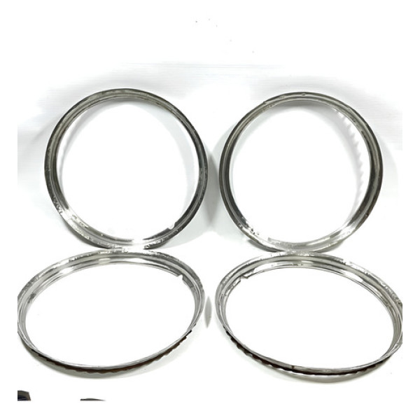 Sobre Aro Inox 16 Época Ford Chevrolet Pickup Willys Mercuri Inox