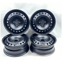 Roda Chevrolet Black Astra Agile Montana Prisma Onix 15\'\' Preto