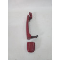 Maçaneta De Porta Peugeot 307 Externa Esquerda Traseira Vermelha Traseira