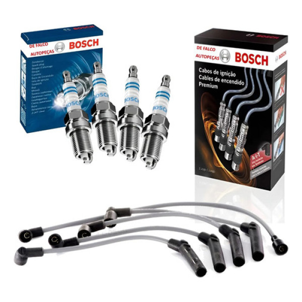 Kit Cabos De Velas Bobina Ignição Corcel Belina Del Rei Cht