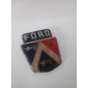 Emblema Capô Ford Custon Tudor Sedan Flathead 1948 A 1951 Preto