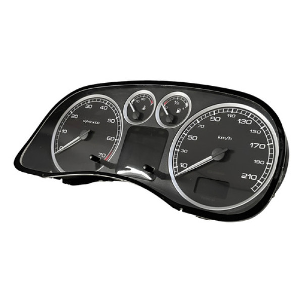 Painel Contagiro Peugeot 307 Peugeot Sw 1.6 De 2001 A 2005 Preto