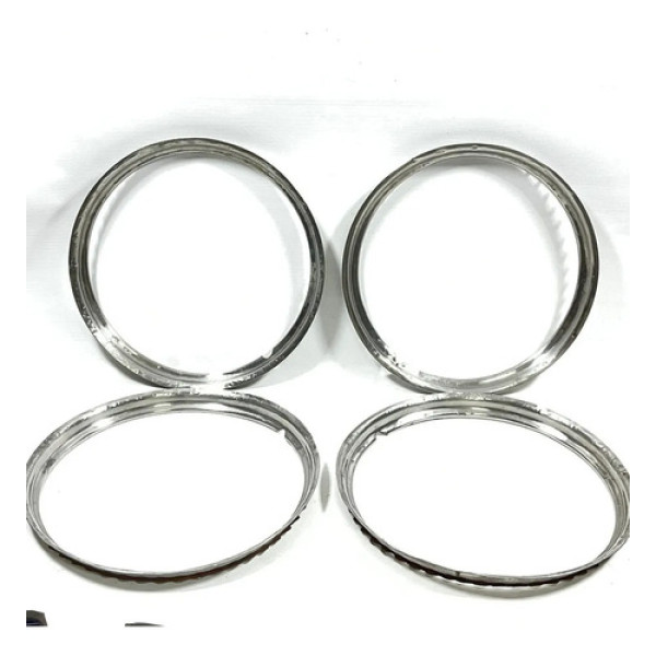 Sobre Aro Inox 16 Época Ford Chevrolet Pickup Willys Mercuri Inox