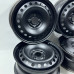 Roda Chevrolet Black Astra Agile Montana Prisma Onix 15\'\' Preto