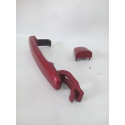 Maçaneta De Porta Peugeot 307 Externa Esquerda Traseira Vermelha Traseira