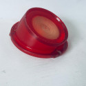 Lente Lanterna Traseira Esquerda Opala Caravan 75 A 79 Vermelho Com Lente Branca Da Ré