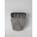Emblema Capô Ford Custon Tudor Sedan Flathead 1948 A 1951 Preto