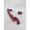 Maçaneta De Porta Peugeot 307 Externa Esquerda Traseira Vermelha Traseira