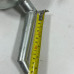 Funil Duas Curvas Ferro Galvanizado 310mm Prateado