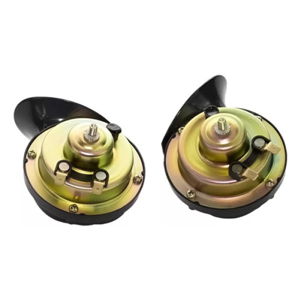 Buzina Caracol Universal Vetor 12v Automotiva